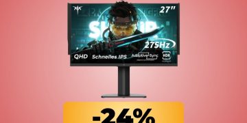 The 27-inch KTC gaming monitor has a refresh rate of up to 275Hz and is on sale at the lowest price in history