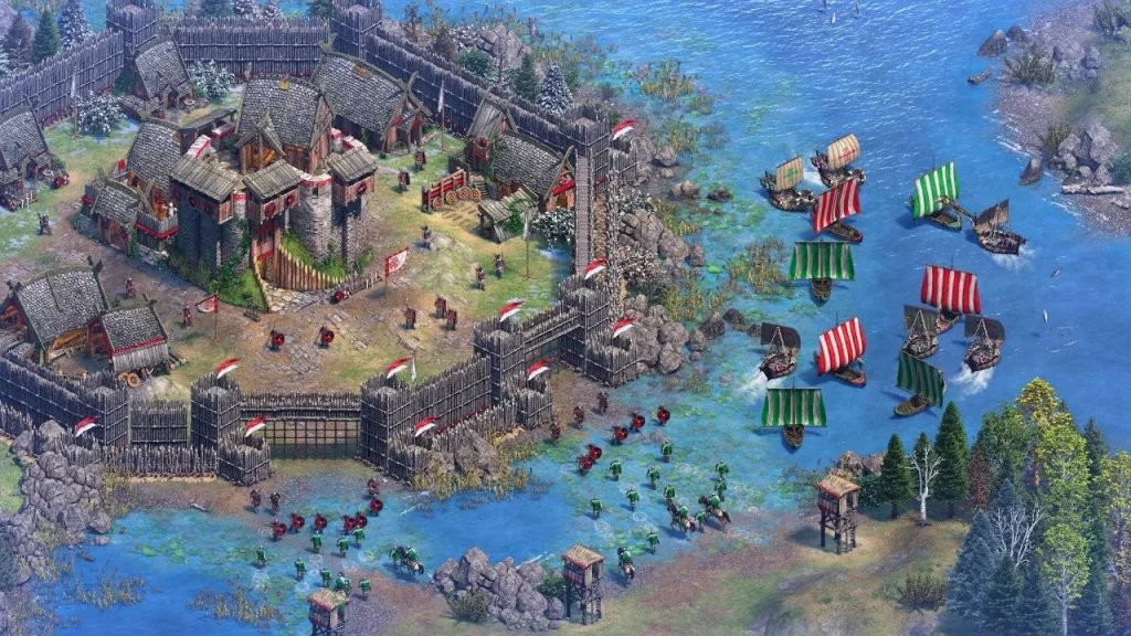 The Danes in Age of Empires 2 will rely on infantry fury and destructive sieges