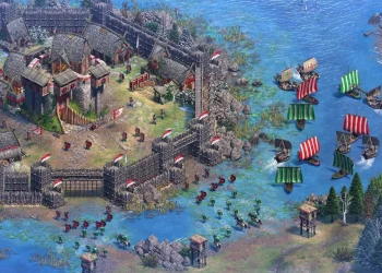 The Danes in Age of Empires 2 will rely on infantry fury and destructive sieges