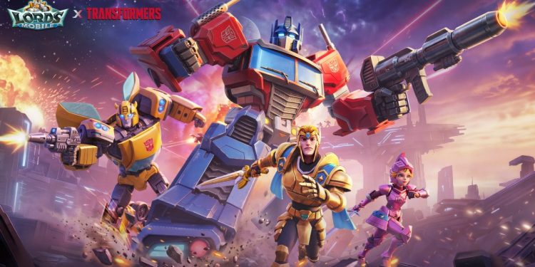 The collaboration between “Lords Mobile” and Transformers begins: Optimus Prime and Megatron arrive in the Kingdom of Athena The collaboration between “Lords Mobile” and Transformers begins: Optimus Prime and Megatron arrive in the Kingdom of Athena
