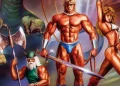 The legendary golden ax is now a cartoon – but not in the style of a Boris Vallejo painting The legendary golden ax is now a cartoon – but not in the style of a Boris Vallejo painting
