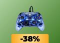 Transparent design PDP controller for Xbox Series X/S and PC at all-time low price on Amazon