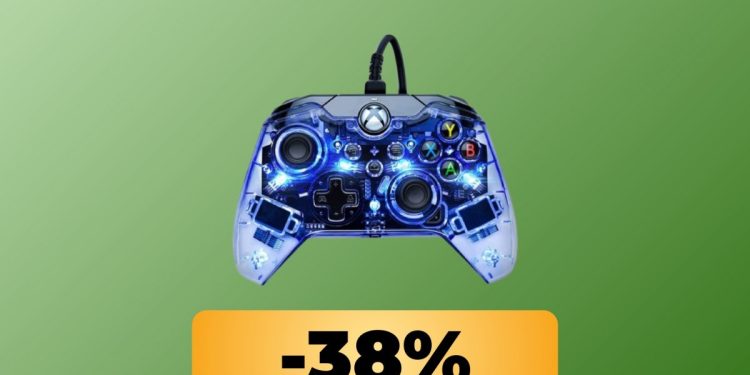 Transparent design PDP controller for Xbox Series X/S and PC at all-time low price on Amazon Transparent design PDP controller for Xbox Series X/S and PC at all-time low price on Amazon