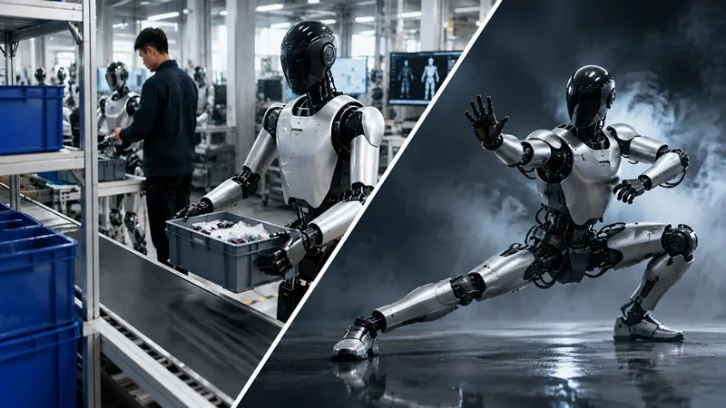 Trouble comes from something we didn’t expect—humanoid robots aren’t ready to replace humans in factories and factories