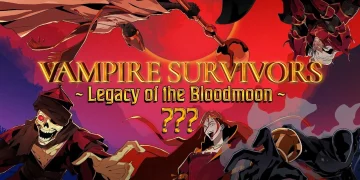 Vampire Survivor Darkness expansion with red moon and huge new map has release date set