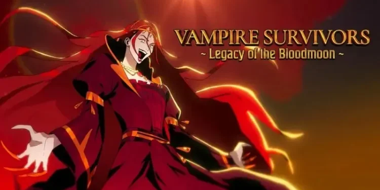 Vampire survivors will receive the Legacy of the Blood Moon expansion pack with new maps, characters, and weapons by the end of August Vampire survivors will receive the Legacy of the Blood Moon expansion pack with new maps, characters, and weapons by the end of August