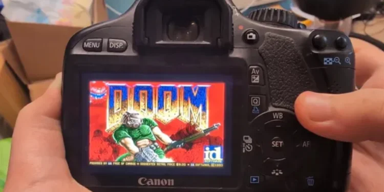 Wherever Doom launches… the shooter is now available to play on camera