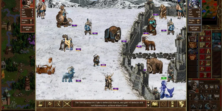 You didn’t expect us to come, but there we are: Heroes of Might and Magic III: Horns of the Abyss released