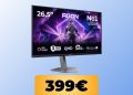 27′ 280 Hz AOC QD-OLED display at all-time low price on Amazon