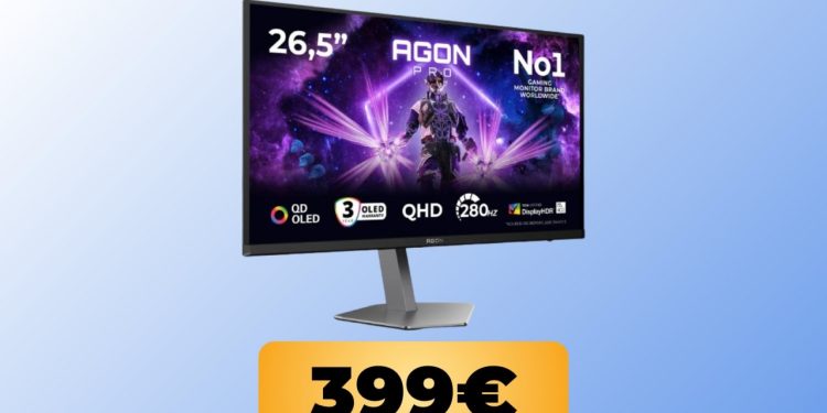 27′ 280 Hz AOC QD-OLED display at all-time low price on Amazon 27′ 280 Hz AOC QD-OLED display at all-time low price on Amazon