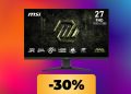 27′ MSI monitor with 240Hz update rate and 0.5ms response time available on Amazon 27′ MSI monitor with 240Hz update rate and 0.5ms response time available on Amazon