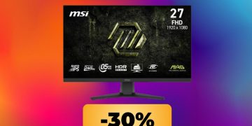 27′ MSI monitor with 240Hz update rate and 0.5ms response time available on Amazon