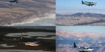 A Cessna light aircraft successfully completed a transcontinental flight without human intervention, covering more than 5,000 kilometers