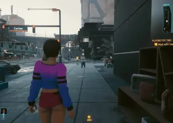 A high-quality modified version of “Cyberpunk 2077” has been released, adding a third-person perspective