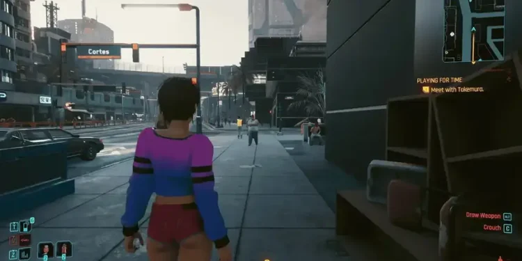 A high-quality modified version of “Cyberpunk 2077” has been released, adding a third-person perspective A high-quality modified version of “Cyberpunk 2077” has been released, adding a third-person perspective