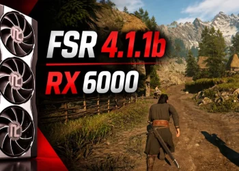 AMD FSR 4.1.1b works on older RX 6000 graphics cards without any mods – replace DLL and continue