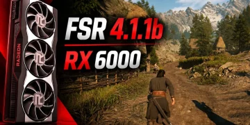 AMD FSR 4.1.1b works on older RX 6000 graphics cards without any mods – replace DLL and continue