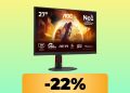 AOC 27′ gaming monitor on sale on Amazon: You can buy it at an all-time low price AOC 27′ gaming monitor on sale on Amazon: You can buy it at an all-time low price