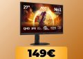 AOC WQHD 27′ 180 Hz monitor at all-time low price on Amazon AOC WQHD 27′ 180 Hz monitor at all-time low price on Amazon