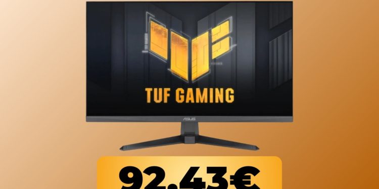 ASUS TUF FHD 24.5′ 200Hz monitor at all-time low price on Amazon ASUS TUF FHD 24.5′ 200Hz monitor at all-time low price on Amazon