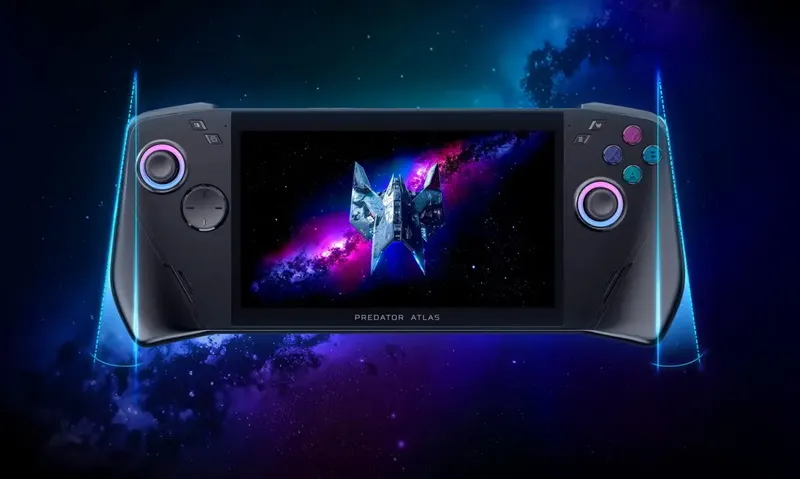 Acer launches Predator Atlas 7 portable game console with Intel Arc G series processor and 7-inch screen