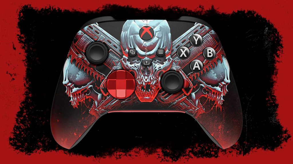Actual photos of the Xbox game controller for Gears of War: E-Day, which will be released at the end of September, have appeared Actual photos of the Xbox game controller for Gears of War: E-Day, which will be released at the end of September, have appeared