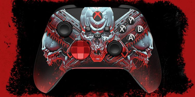 Actual photos of the Xbox game controller for Gears of War: E-Day, which will be released at the end of September, have appeared