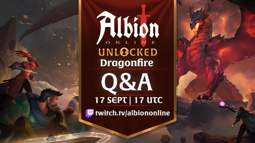 Albion Online developers will talk about Dragon’s Fire and answer player questions Albion Online developers will talk about Dragon’s Fire and answer player questions