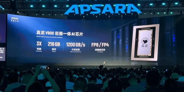 Alibaba launches China’s most powerful AI accelerator Zhenwu V900 – and promises AI models with 5-10 megaparameters Alibaba launches China’s most powerful AI accelerator Zhenwu V900 – and promises AI models with 5-10 megaparameters