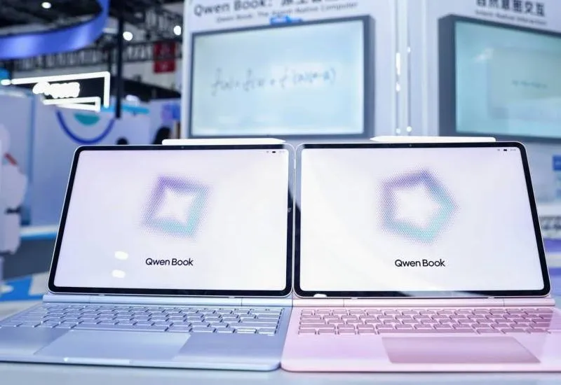Alibaba launches Qwen Book, a convertible laptop powered by Snapdragon 8 Elite Gen 5 and built-in artificial intelligence agent in its own Android-based operating system Alibaba launches Qwen Book, a convertible laptop powered by Snapdragon 8 Elite Gen 5 and built-in artificial intelligence agent in its own Android-based operating system