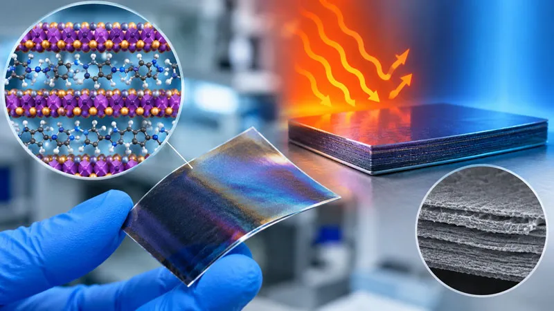 An unparalleled thermal insulation film has been created – five times more effective than silicone