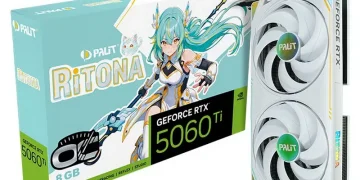 Anime Ambassador graphics card: Palit launches GeForce RTX 5060 Ti RiTONA OC Anime Ambassador graphics card: Palit launches GeForce RTX 5060 Ti RiTONA OC
