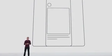 Apple Teases Foldable Android Smartphone With Black Bars on Apps – iPhone Duo Traps Same Rake