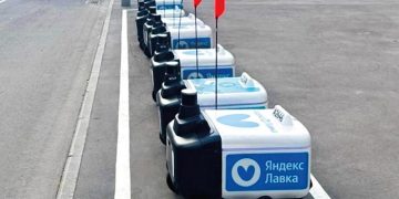 Aroged: Moscow has created more than 230 dedicated parking lots for delivery robots Aroged: Moscow has created more than 230 dedicated parking lots for delivery robots