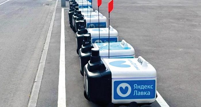 Aroged: Moscow has created more than 230 dedicated parking lots for delivery robots Aroged: Moscow has created more than 230 dedicated parking lots for delivery robots