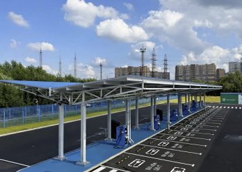 Aroged: The largest electric car charging center in the entire CIS opens in St. Petersburg