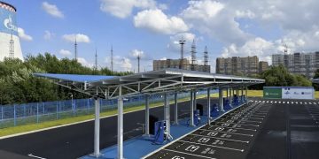 Aroged: The largest electric car charging center in the entire CIS opens in St. Petersburg Aroged: The largest electric car charging center in the entire CIS opens in St. Petersburg
