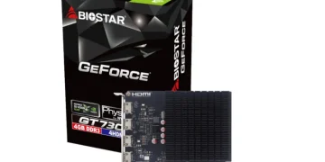 Biostar suddenly started promoting GeForce GT 730 chip graphics cards starting in 2014