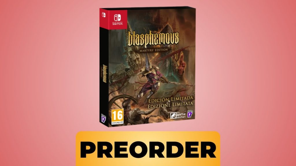 Blasphemy: Martyr is now available for pre-order on Amazon for Nintendo Switch Blasphemy: Martyr is now available for pre-order on Amazon for Nintendo Switch