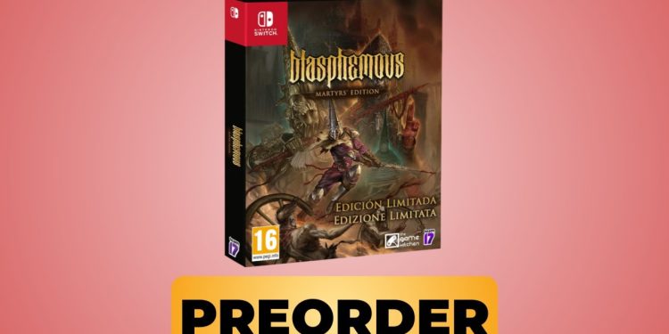Blasphemy: Martyr is now available for pre-order on Amazon for Nintendo Switch