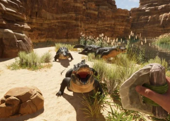 Crocodile Hippopotamus: The Creator of the Original Reveals First Trailer for Survival Game Stranded and Details on the Sequel