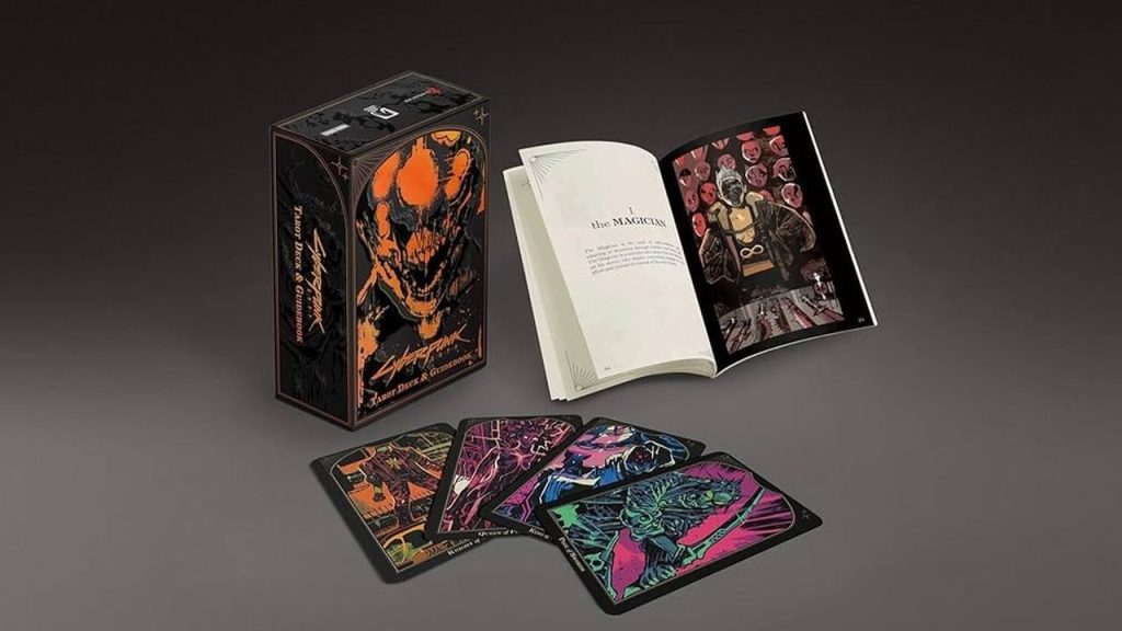 Cyberpunk 2077 Tarot Cards and Guide Now Available for Pre-order on Amazon