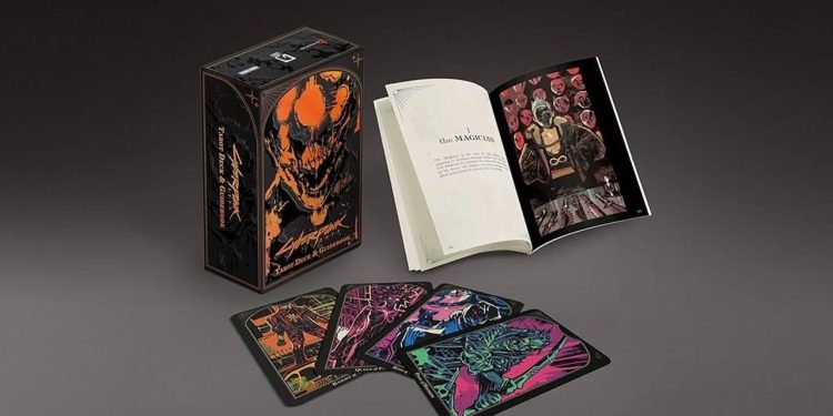 Cyberpunk 2077 Tarot Cards and Guide Now Available for Pre-order on Amazon