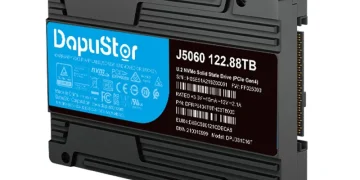 DapuStor launches dual-mode SSD, supporting QLC and pSLC