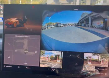 Despite lacking a steering wheel and pedals, the Tesla Cybercab still has manual control elements