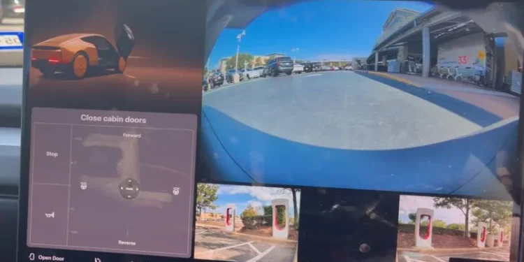 Despite lacking a steering wheel and pedals, the Tesla Cybercab still has manual control elements
