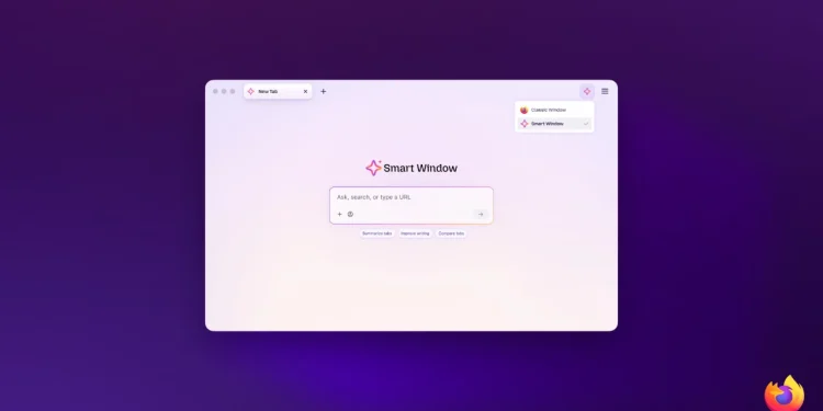 Developers of Firefox browser launch Smart Window beta with AI support Developers of Firefox browser launch Smart Window beta with AI support