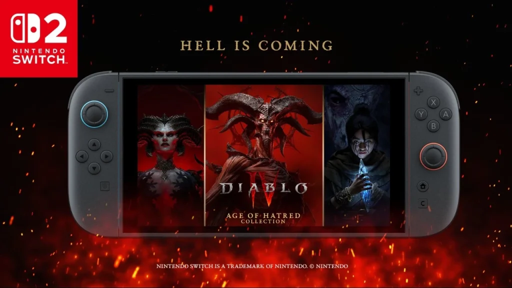 Diablo 4: Age of Hate Collection will be released on Nintendo Switch 2 on September 15th Diablo 4: Age of Hate Collection will be released on Nintendo Switch 2 on September 15th