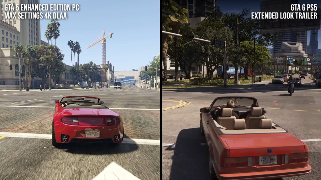 Digital Foundry analyzed GTA 6’s graphics and compared them to GTA 5 at max settings Digital Foundry analyzed GTA 6’s graphics and compared them to GTA 5 at max settings