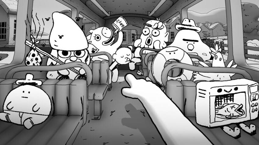 Double Fine launches Thank You Bus Driver, a seemingly crazy and over-the-top driving game